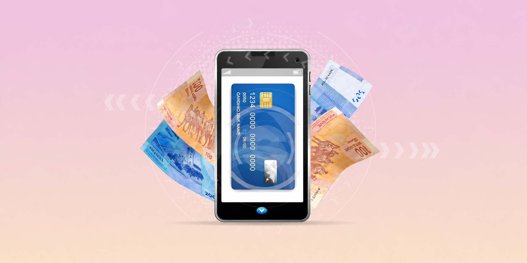 Alimentez votre compte par carte bancaire
